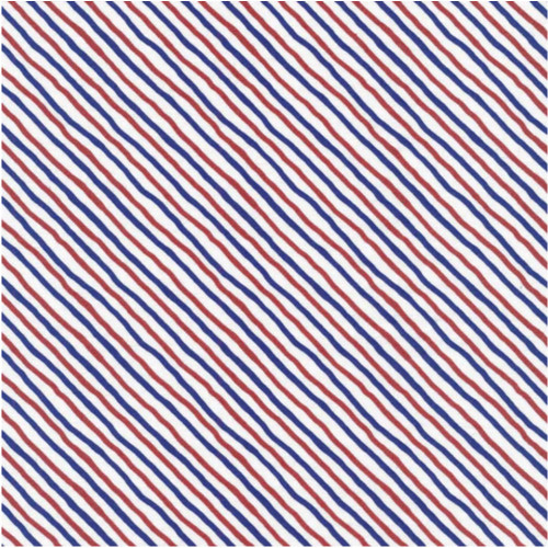 Paintbrush Studios Dear Friends Diagonal Stripe White Cotton Fabric By The Yard