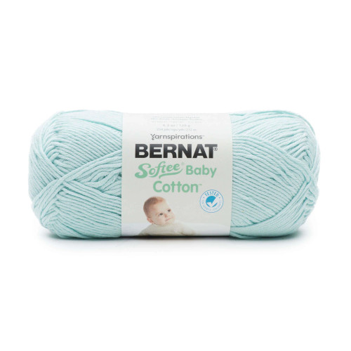 Bernat Softee Baby Cotton 120g Aqua Mist Knitting & Crochet Yarn Bernat Softee Baby Cotton 120g Aqua Mist Knitting & Crochet Yarn