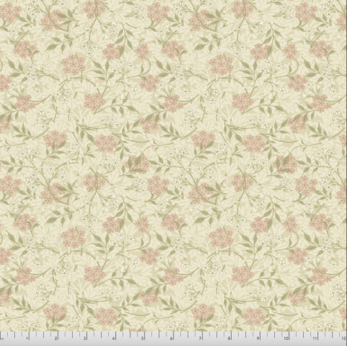 Free Spirit Morris & Co Granada Jasmine Blush Cotton Fabric By The Yard