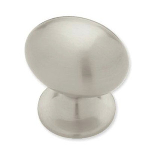 085-03-0887 Large Football Design Satin Nickel Drawer Knob 8 Pack