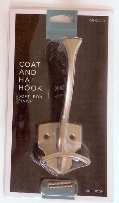 085-03-0171 Soft Iron Coat Hat Hook