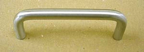 P604DBC-SC-C 3 1/2"  Wire Pull Satin Chrome Cabinet Drawer Pull Knob