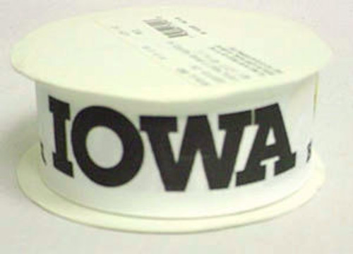 Iowa Hawkeyes Grosgrain Ribbon  1 1/2" Wide  By The Yard
