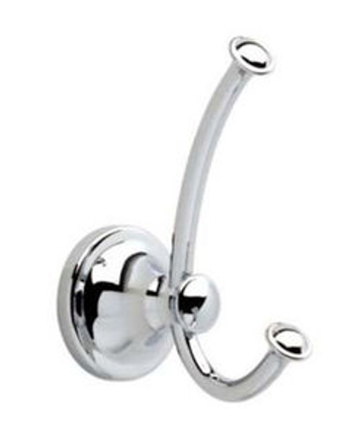 132890 Silverton Double Robe Hook Chrome Finish