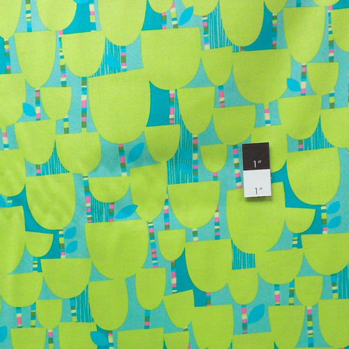 Erin McMorris EM32 Summersault Pixie Stick Lime Fabric By The Yard