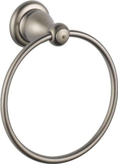 77846SS  Leland Bath Towel Ring Stainless Finish