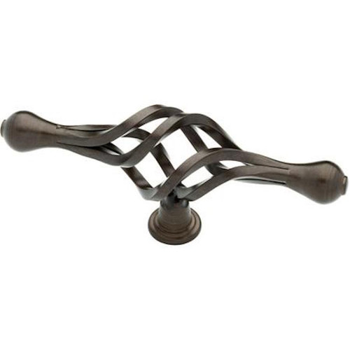 65107RB Oil Rubbed Bronze 5" Birdcage Cabinet Drawer Knob Pull