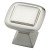 P20327-SN 1 1/4" Square Satin Nickel Cabinet Drawer Pull Knob