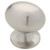 Liberty PN0393C-SN Large Football Design Satin Nickel Drawer Knob