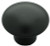 PN0120-BL  1 3/8" Black Ceramic Round Cabinet Drawer Knob