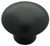 PN0120-BL  1 3/8" Black Ceramic Round Cabinet Drawer Knob