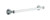 125859 Crestfield Bath 24" Towel Bar Chrome Finish