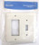 64367 Bisque Stamped Single Switch/GFCI Cover Wall Plate