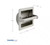 Franklin Brass 9097SN Jamestown Bath Recessed Toilet Paper Holder Satin Nickel Finish