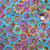 Philip Jacobs PWPJ057 Painted Daisies Turquoise Cotton Fabric By The Yard