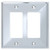 135878 Chrome Beverly Double GFCI Cover Plate