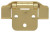 SC9460-BP 2 1/4" x 1 1/2" Polished Brass Self-Closing Cabinet Hinges 2 Pack SC9460-BP 2 1/4" x 1 1/2" Polished Brass Self-Closing Cabinet Hinges 2 Pack