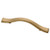 P32529W-CZ Champagne Bronze 3" Beveled Curve Cabinet Drawer Pull