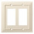 W10769-LAL Lt. Almond Architect Double GFCI Cover Plate W10769-LAL Lt. Almond Architect Double GFCI Cover Plate