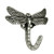 B46145Y-BS?P Brushed Satin Pewter Dragonfly Coat and Hat Hook