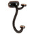 141781 Contempo Coat Hat Double Hook Oil Rubbed Bronze Finish