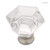 P15573C-116  1 1/4" Clear Acrylic Satin Nickel Cabinet Drawer Knob