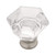 P15573C-116  1 1/4" Clear Acrylic Satin Nickel Cabinet Drawer Knob