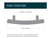 P36130C-CO  3 3/4" Mandara Cabinet Drawer Pull Cocoa Bronze