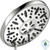 Peerless 76367 7" Chrome 3 Spray Massage Shower Head