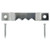 161000 Pack of Small Sawtooth Picture Hangers Chrome Pack of 6