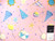 Felicity Miller FM21  Circus Let's Play Pink Fabric By Yard
