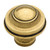 Martha Stewart P37128C-474 Bedford Brass 1 7/16" Country Cabinet Drawer Knob