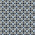 Stof Fabrics Bubble Grid Collection Diamond Blue Cotton Fabric By The Yard
