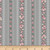 Stof Fabrics 4501-043 Emily Roses Row of Roses Gray Cotton Fabric By The Yard Stof Fabrics 4501-043 Emily Roses Row of Roses Gray Cotton Fabric By The Yard