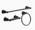 Franklin Brass KIN3PC-ORB Kinla 3 Piece Bath Set Oil Rubbed Bronze