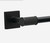 Delta AVE50-MB Averland Bath Toilet Paper Holder Matte Black Finish