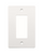 Hampton Bay W32733-PW Subway Tile Single GFCI Cover Plate Pure White