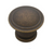 Liberty PN0408-OB 1 1/8" Ridge Cabinet Drawer Knob Distressed Bronze