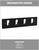 Better Homes & Gardens Cut Out  4 Hook Key Rail Tidy Black Finish