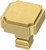 Liberty P38476C-1171 1/8" Notched Cabinet Drawer Knob Brushed Brass
