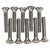 Brainerd 168673 Satin Nickel Wall Plate Screw Pack  Lot of 14