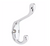 Liberty B34864V-CHR  Polished Chrome 3 1/2" Heavy Duty Hook 3 Pack