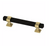 Liberty P39062C-370 3 3/4" Wrapped Square Black & Brushed Brass Cabinet & Drawer Pull Liberty P39062C-370 3 3/4" Wrapped Square Black & Brushed Brass Cabinet & Drawer Pull