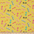 Stof of France Sunglasses Yellow Cotton Quilting Fabric By The Yard