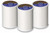 Coats Dual Duty 135 yds. ea Spool Thread White 3 Pack