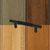 Brainerd P44271W-FB 3" Knurled Bar Cabinet & Drawer Pull Matte Black