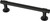 Liberty P29517K-FB 4" Flat Black Francisco Cabinet Drawer Pull 10 Pack