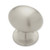 Liberty Satin Nickel 1 3/8" 35mm Large Football Cabinet Drawer Knob