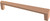 Liberty P40829K-BCP 5 1/16" Angled Pull Brushed Copper Finish 10 Pack