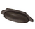 Liberty P40140C-CO 3" Winged Cabinet Drawer Cup Pull Cocoa Bronze Finish Liberty P40140C-CO 3" Winged Cabinet Drawer Cup Pull Cocoa Bronze Finish